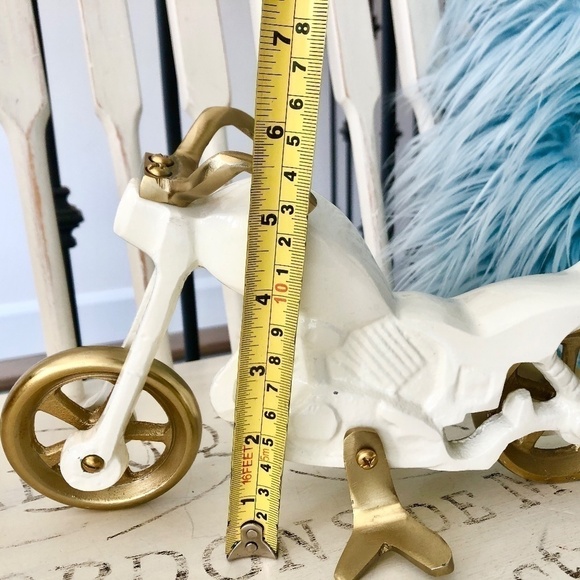 Motorcycle, Metal, Decor, Model, Motorbike, Figurine, Nice Condition - Picture 10 of 15